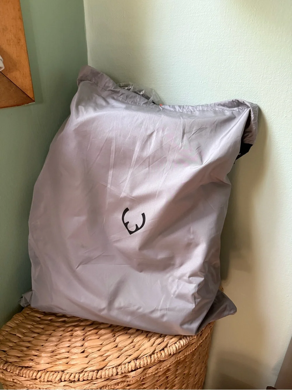 Anker Ivory Backpack with Black Trim